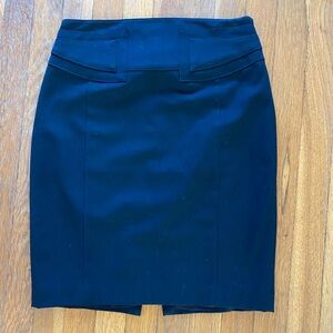 Express Black Pencil Skirt